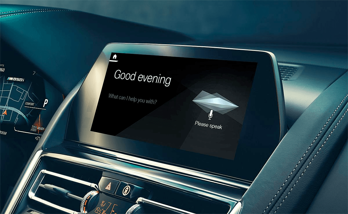 BMW Intelligent Personal Assistant communications system